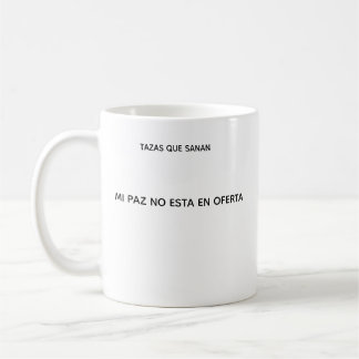 Taza Mi Paz No Esta EN Oferta – Regalo Para Mujer Koffiemok
