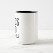 Taza mug with a religious phrase (Centre)