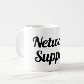 Taza network support koffiemok (Voorkant links)
