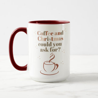 Taza para Amantes del Café y Navidad Mok