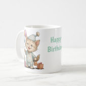 Taza para cumpleaños infantil koffiemok (Voorkant links)