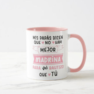 Taza para Madrina de Bautizo 11 oz Mok