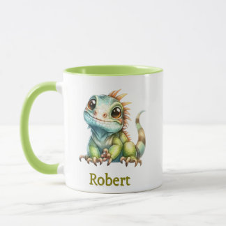 Taza para niños personalizada con diseño de animal mok
