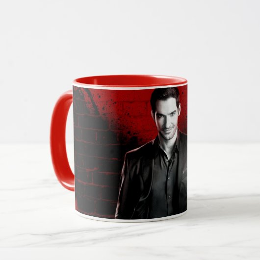Taza Personalizada de Lucifer Mok (Voorkant links)