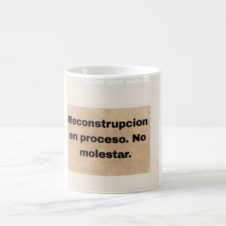 Taza Reconstrucción en Proceso No molestar Koffiemok