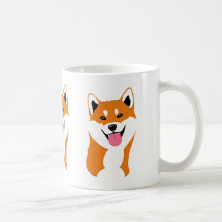 Taza Shiba inu sonriente. Koffiemok