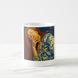 Taza ‘Sueño en Azul" – Arte Emocional para Momento Koffiemok