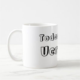 Taza todos somos Ucrania Koffiemok