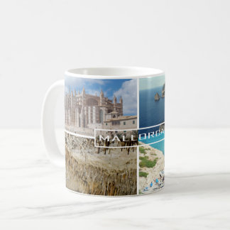 taza varias fotos de la isla de Mallorca Koffiemok