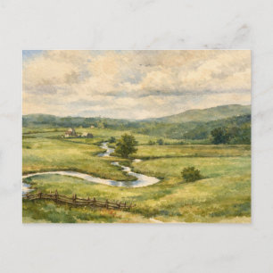 Tazewell, Virginia Vintage Stijl Ansichtkaart Briefkaart