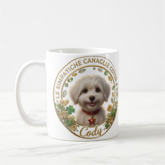 Tazza Cody Bianca - Coton Detectives Koffiemok
