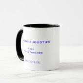 Tazza de tasse de César Augustus*/César Augustus (Devant gauche)