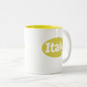 Tazza Gialla Italia | Italie Mug (Devant droit)