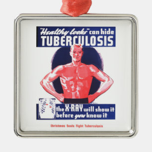  TB-versiering Metalen Ornament