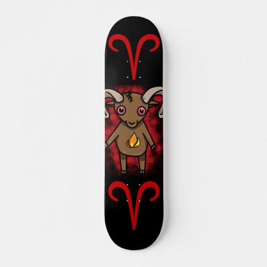 (TBA 12/2) Aries Zodiac Skateboard! Skateboard (Voorkant)