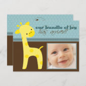 {TBA} bundel van de Aankondiging van de Giraffe va (Voorkant / Achterkant)