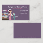 {Tba} Carte de visite de boulangerie/magasin de (Devant / Derrière)