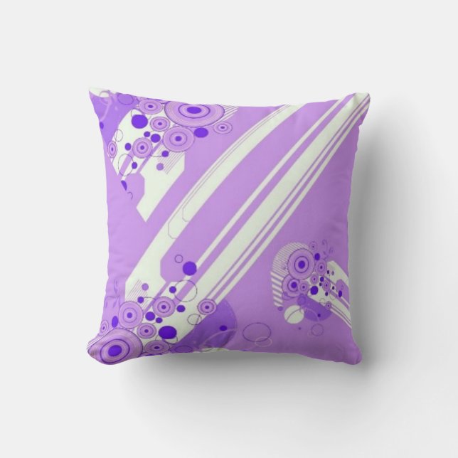 -TBA- Coussin Mojo Américain Pourple Deco (Recto)