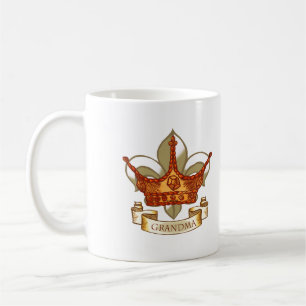 TBA Kroon Banner Koningin Oma Mok