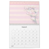 -TBA- Notes de blocs Roses Calendrier 2011 (Mar 2027)