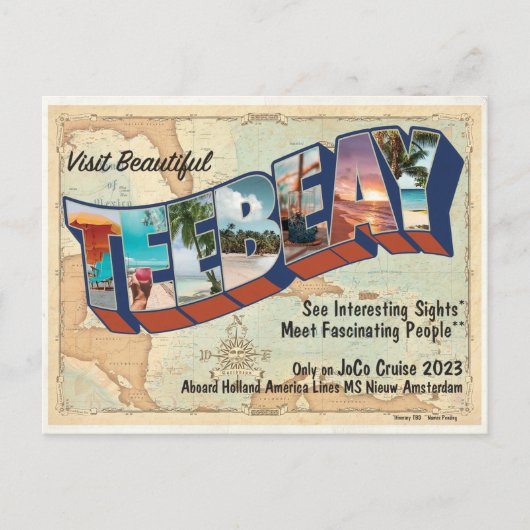 TBA Tourist Briefkaart (Voorkant)