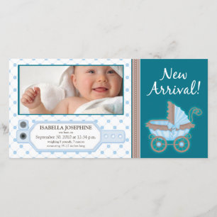 {TBA} Ziekenhuis ID Label Baby Geboorteaankondigin Aankondiging