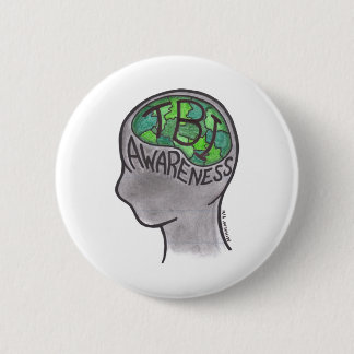 TBI Bewustheid Ronde Button 5,7 Cm