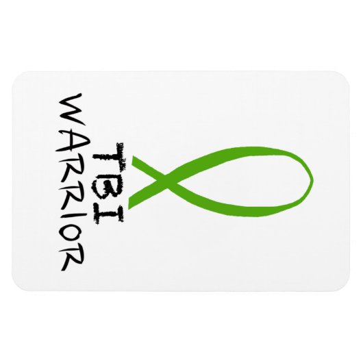 TBI Warrior Logo Magnet Magneet (Horizontaal)