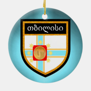 Tbilisi Flag Keramisch Ornament