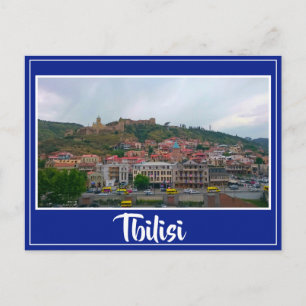 Tbilisi Georgia Cityscape Street Architecture Briefkaart