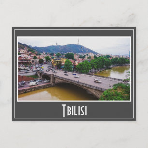 Tbilisi Georgia Cityscape Street Architecture Briefkaart