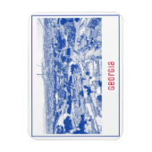 Tbilisi Georgia Cityscape Street Architecture Magneet (Verticaal)