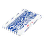 Tbilisi Georgia Cityscape Street Architecture Magneet (Linkerzijde)