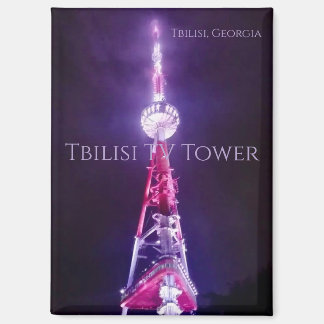 Tbilisi Georgia - Tbilisi TV Tower Magnet Magneet
