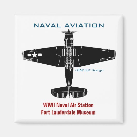 TBM - TBF Avenger Magneet (Voorkant)