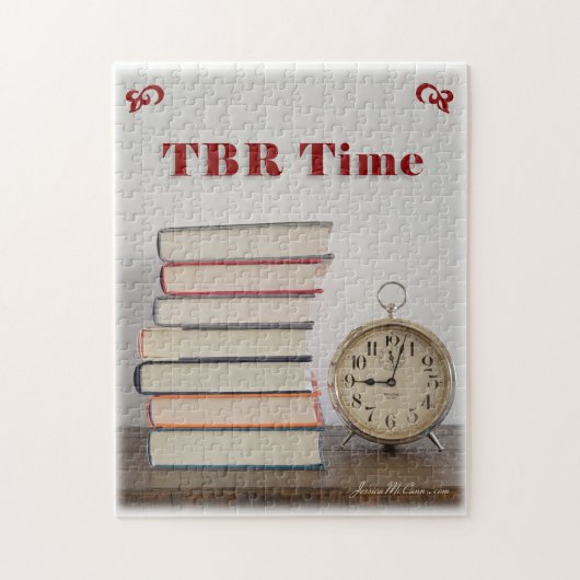 TBR Time puzzle puzzle pour les amateurs de livre (Vertical)