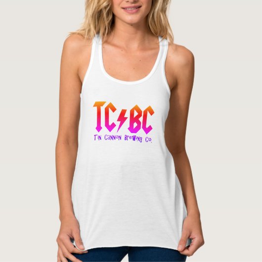 TC/BC Lightning Bolt Tanktop (Voorkant)