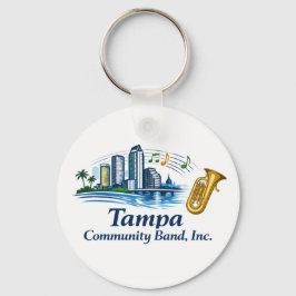 TCB Baritone/Tuba Logo Keychain
