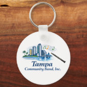 TCB Clarinet Logo Keychain (Voorkant)