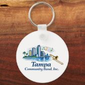 TCB Trombone Logo Sleutelhanger (Achterkant)