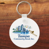 TCB Trombone Logo Sleutelhanger (Voorkant)