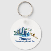 TCB Trombone Logo Sleutelhanger (Achterkant)