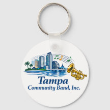 TCB Trompet Logo Sleutelhanger