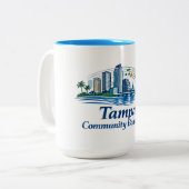 TCB Trumpet Logo Mug (Devant gauche)
