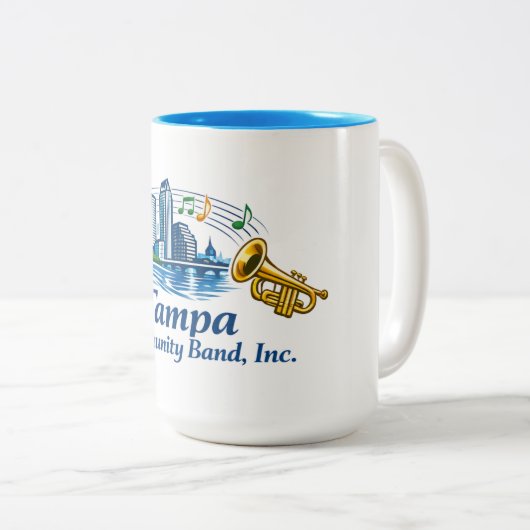 TCB Trumpet Logo Mug (Devant droit)