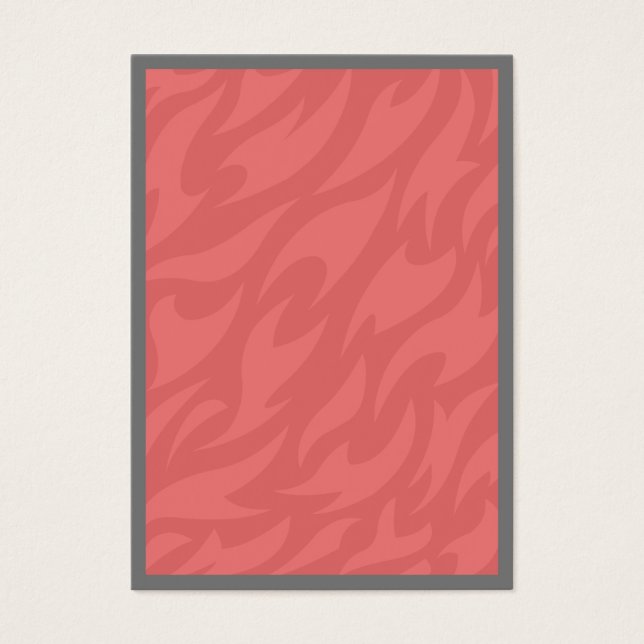 TCG Trading Kaart Sjabloon met Deckromancy Terug (Voorkant)