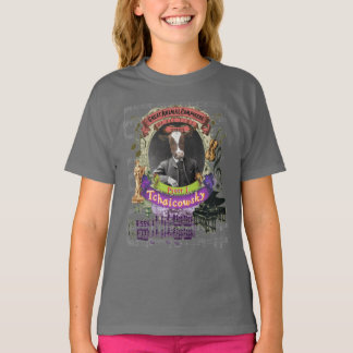 Tchaicowsky Great Animal Composer Tchaikovsky Cow T-shirt