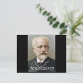 Tchaikovsky Briefkaart (Staand voorkant)