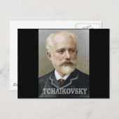 Tchaikovsky Briefkaart (Voorkant / Achterkant)
