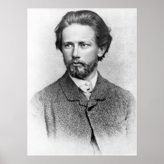 Tchaikovsky Portrait Poster (Voorkant)